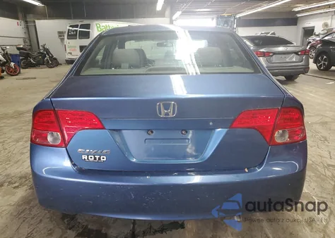 2006 Honda Civic Lx из США, поврежденный, VIN 1HGFA16596L151654